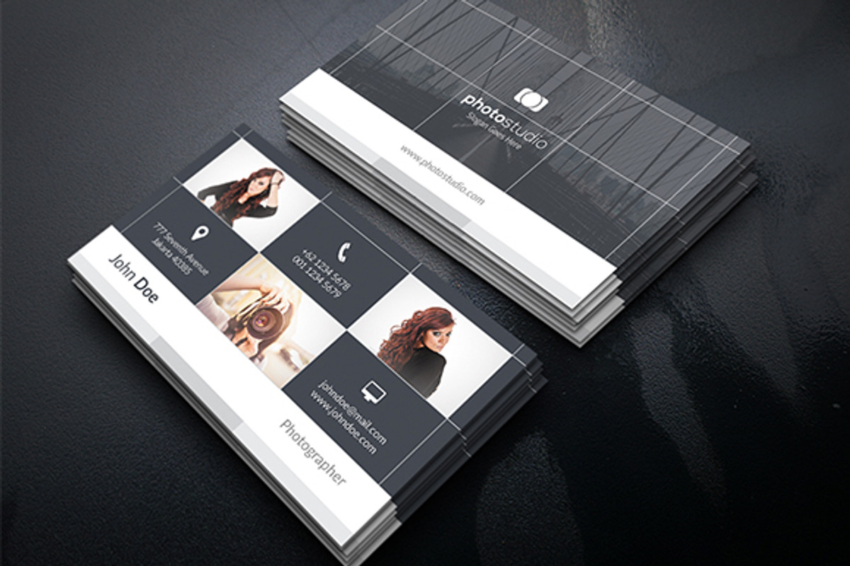 Photography Business Card, a Business Card Template by InfinityArt (Photo 2 of 2)