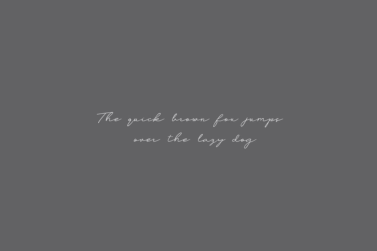 oliver quin - handwriting script, a Script Font by Gittype (Photo 6 of 12)