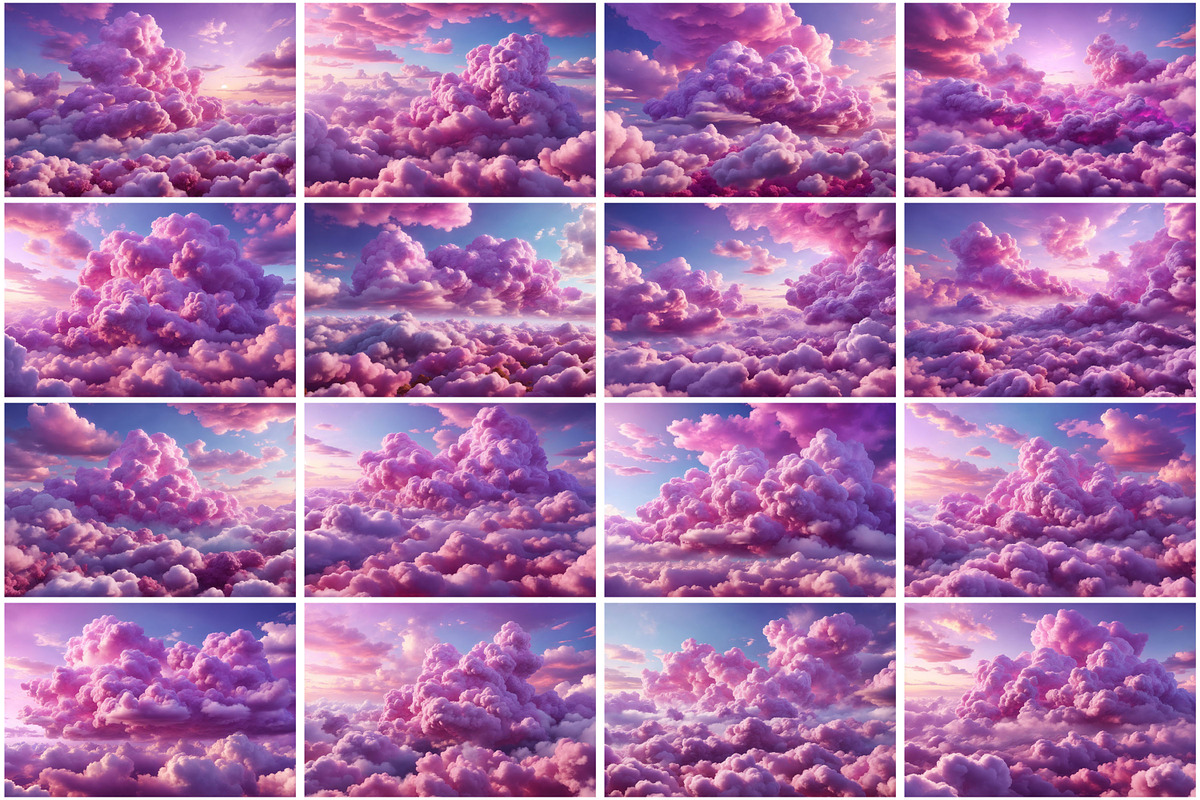 Colorful Clouds Wallpaper, a Texture Graphic by Forhadx5 (Photo 7 of 8)