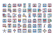 Online Earning Vector Icons, an Icon by Vector Portal (Thumbnail 2 of 6)