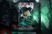 6 Halloween Party Flyer Bundle, a Poster Template by AbcStudio (Thumbnail 5 of 7)