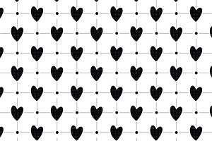 Halftone Hearts Elements