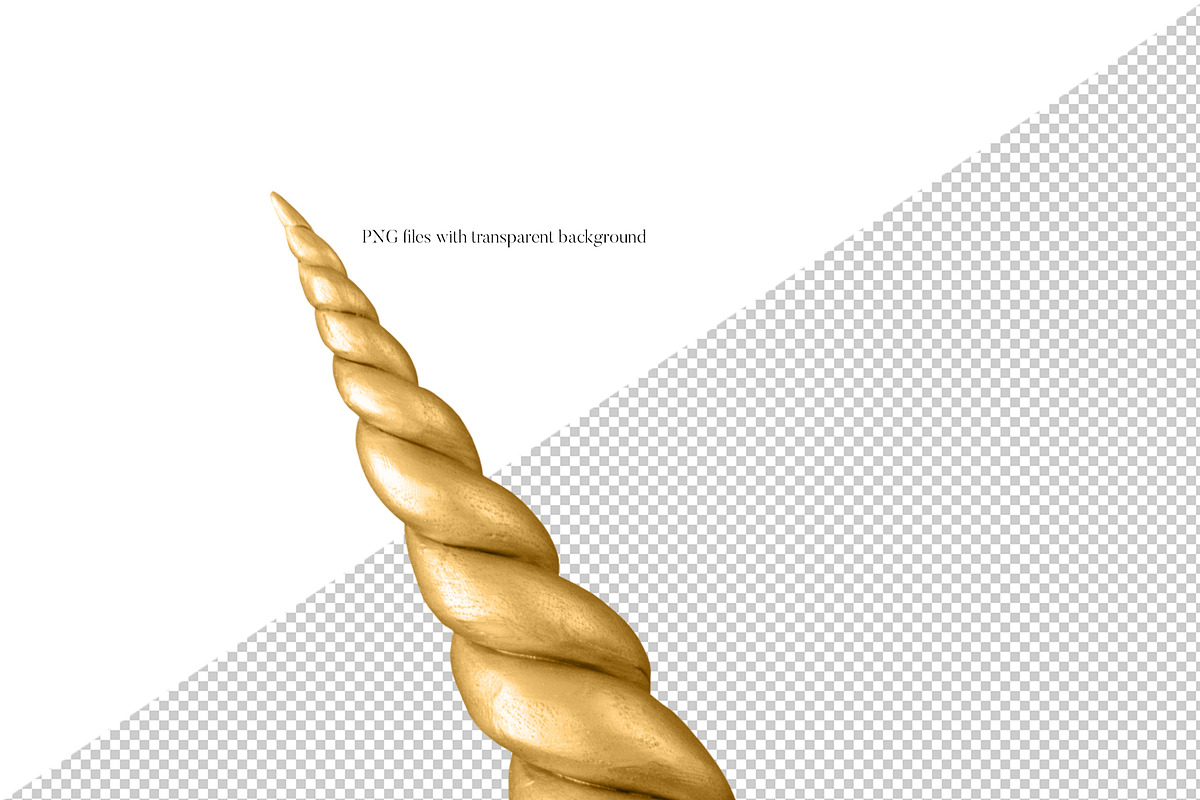 Isolated unicorn horns clipart, an Object Graphic by The Graphic Parade (Photo 3 of 4)