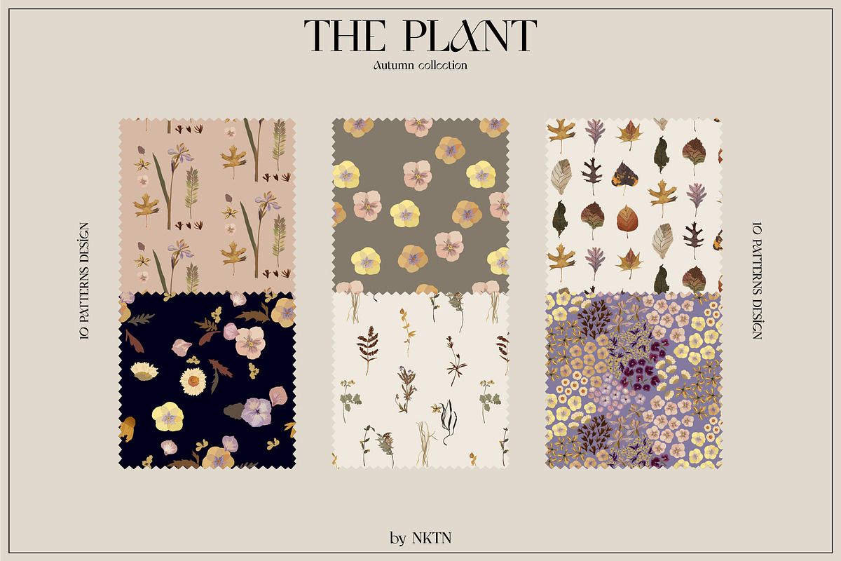 The PLANT. Autumn collection, a Pattern Graphic by NKTN (Photo 2 of 18)