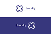 Diversity Community & HR Global Logo, a Branding & Logo Template by Signatoro (Thumbnail 3 of 3)