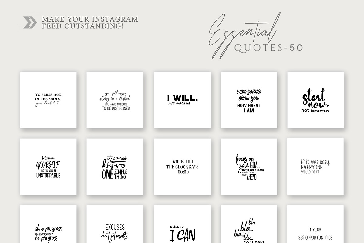 645 Essential Social Media Quotes, a Social Media Template by Eviory (Photo 18 of 25)