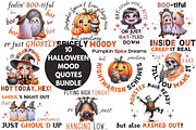 10 HALLOWEEN MOOD QUOTES BUNDLE, a Decorative Illustration by ClipArtTime (Thumbnail 1 of 3)