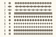 Symbol font Ethnica, a Symbol Font by Marymo (Thumbnail 4 of 9)