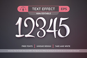 Ntle - Editable Text Effect