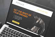 FITMAX Lead Generation Template Set, a Landing Page Template by Block 81 (Thumbnail 4 of 4)