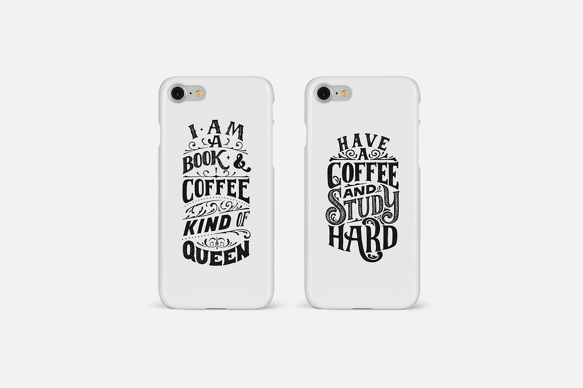 Vintage Coffee Lettering Quotes., a Graphic by ElenKoss (Photo 12 of 12)