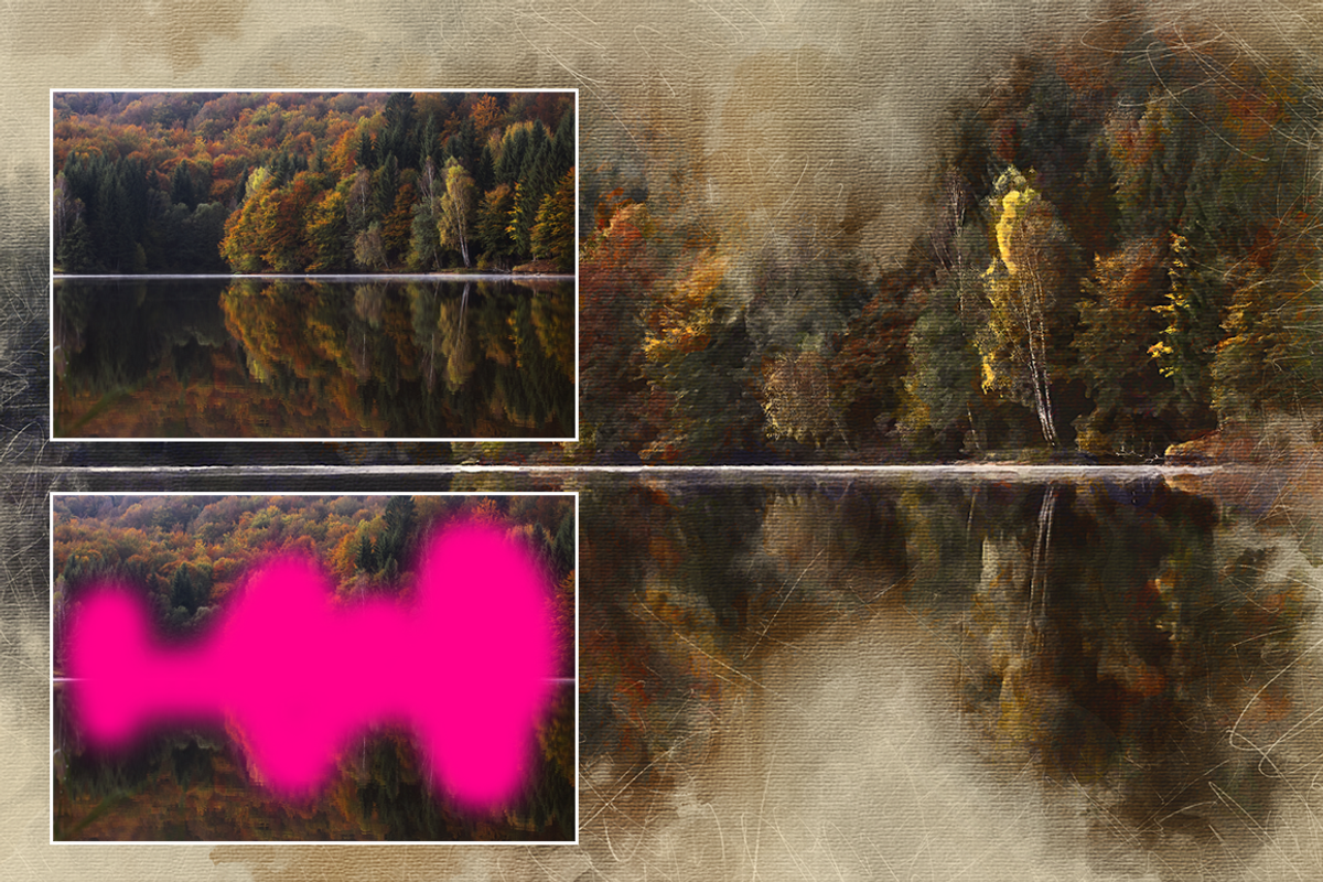 Watercolor Photoshop Action, an Action Add-On by LUXDesignStudios (Photo 4 of 7)