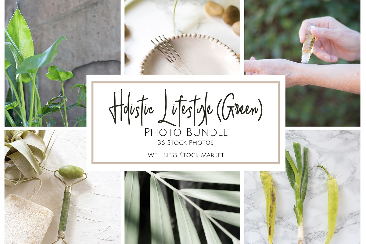 Holistic Lifestyle Bundle (Green), a Health & Medical Photo by Wellness Stock Market (Photo 1 of 37)