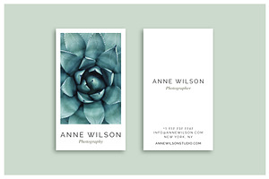 Botanical Business Cards