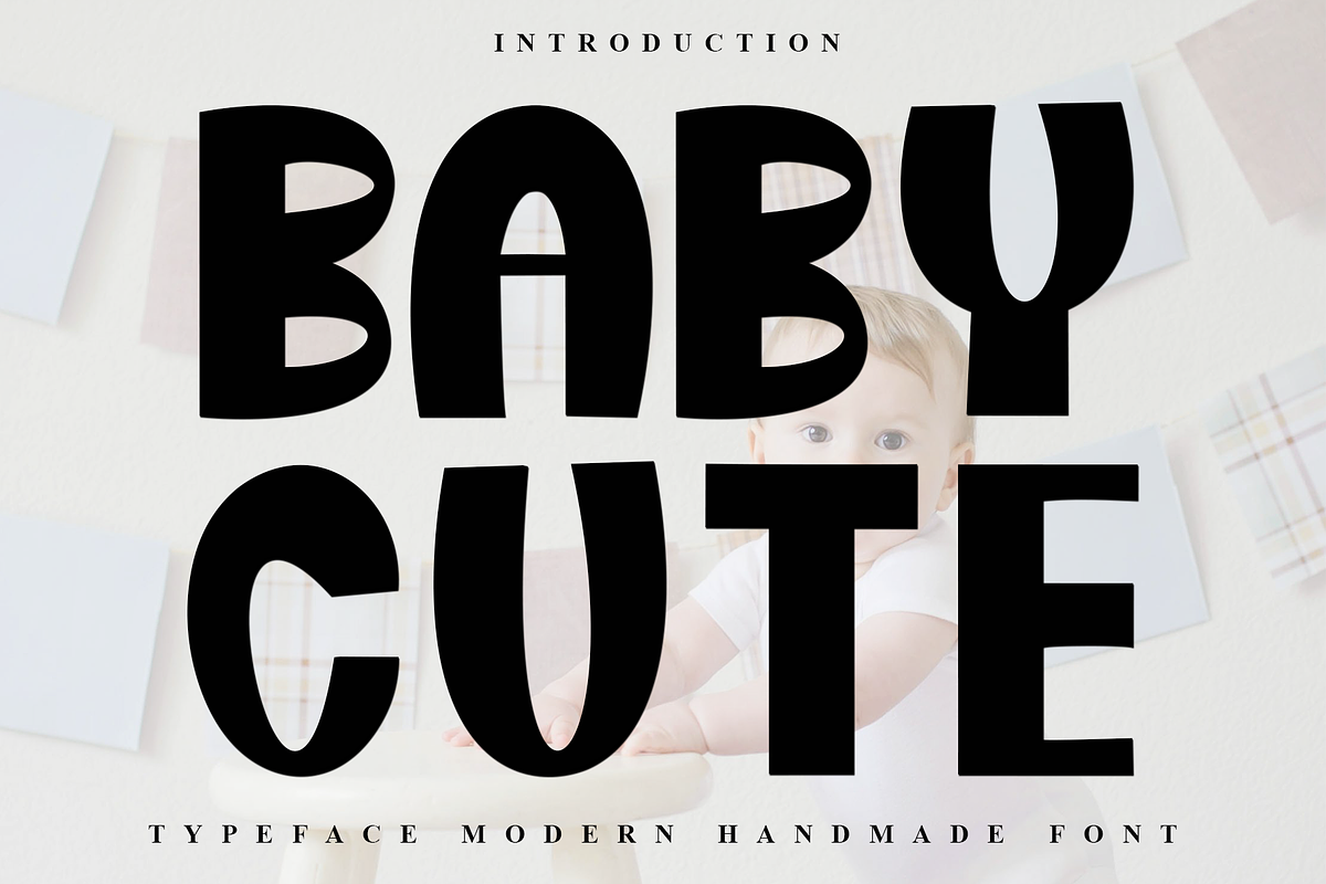 Baby Cute, a Script Font by InermediaSTUDIO (Photo 1 of 7)