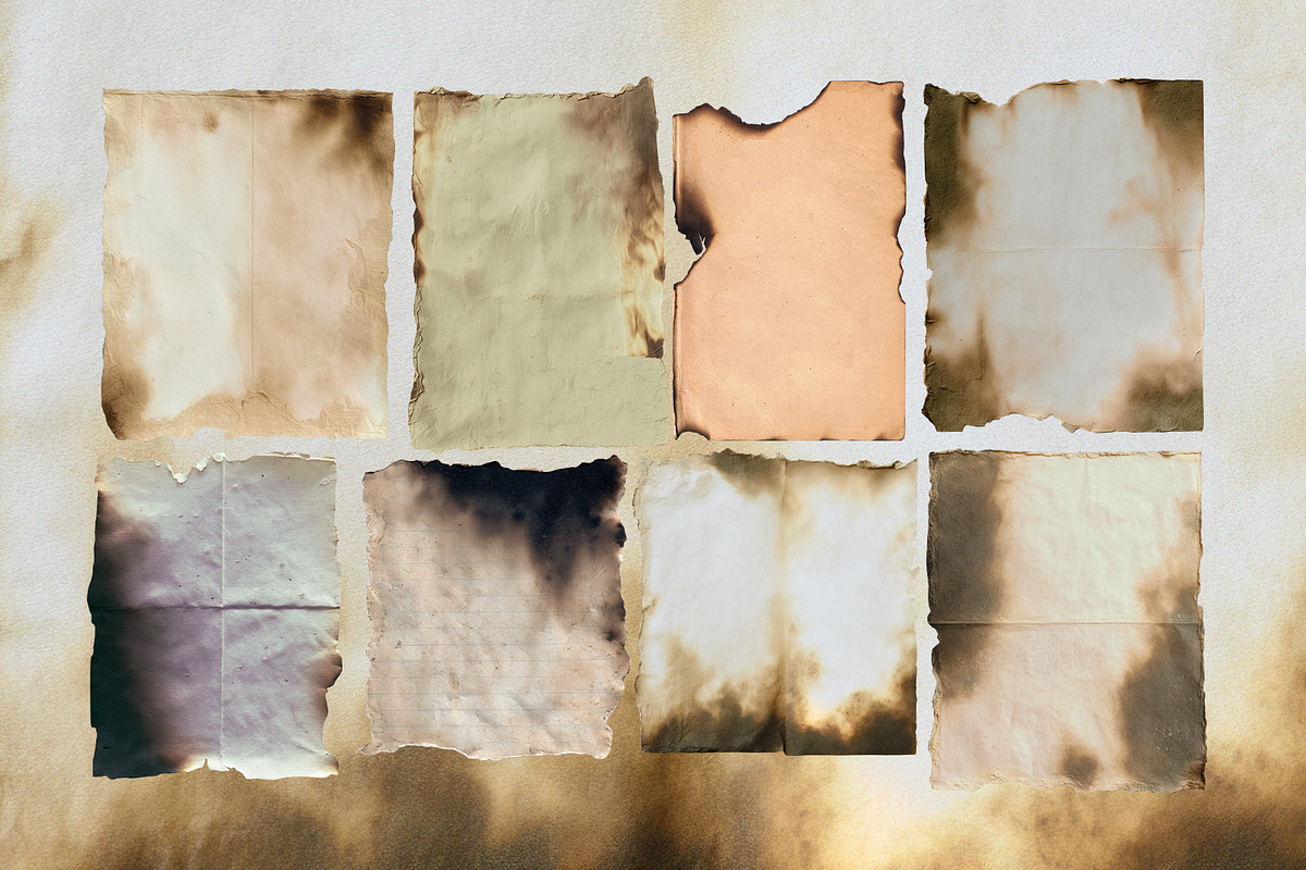 260+ Aged Paper Voll ll, a Texture Graphic by Digital Museum (Photo 8 of 8)