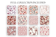 Dusty Rose Seamless Patterns, a Pattern Graphic by Artful Assets Boutique (Thumbnail 2 of 4)