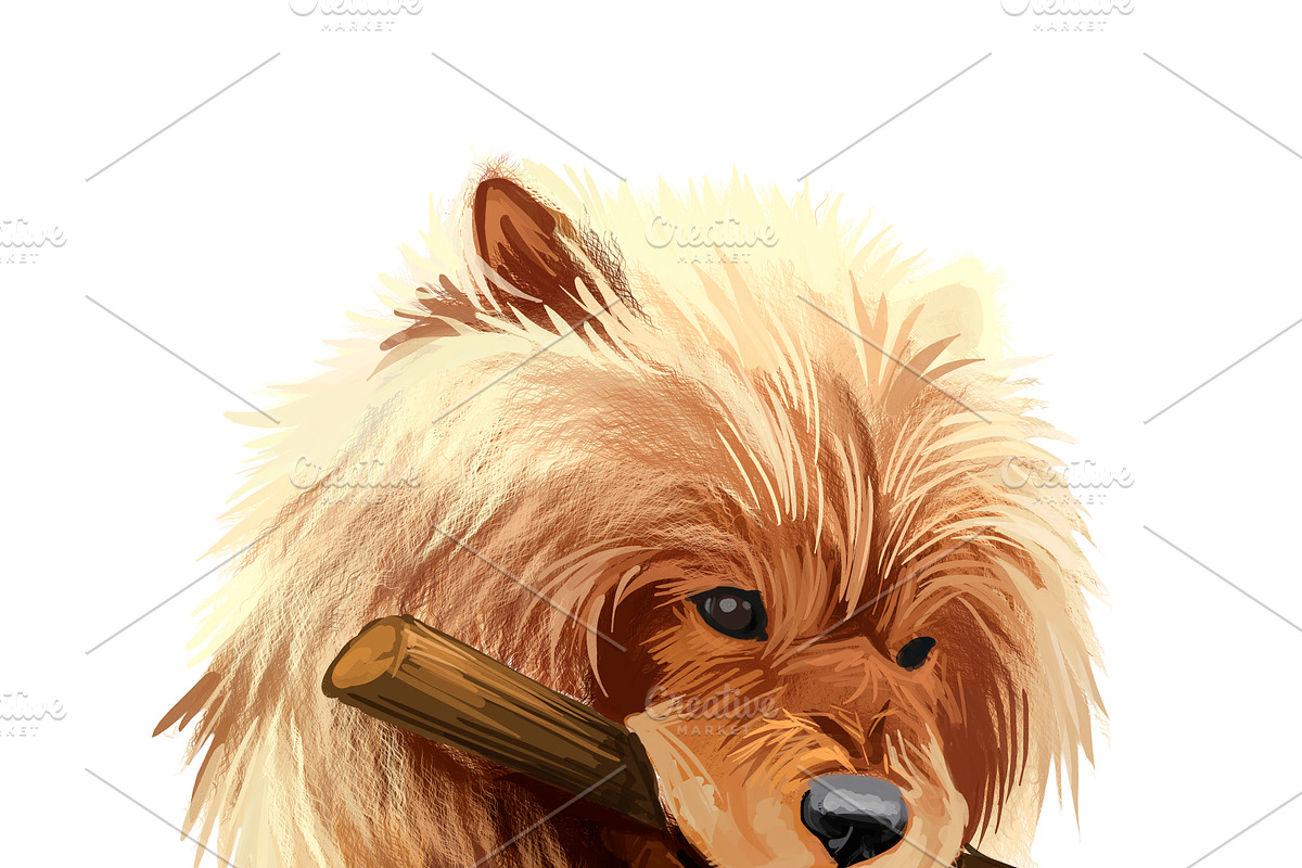Puppies Dog Breeds Big Bundle 135Pcs, an Animal Illustration by Dneprstock (Photo 13 of 68)