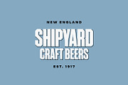 Brewton — Vintage Sans Display Font, a Sans Serif Font by Inlay Studio (Thumbnail 5 of 8)