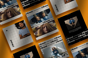 Minimal Evergreen Social Media Set, a Templates & Theme by wavebreak