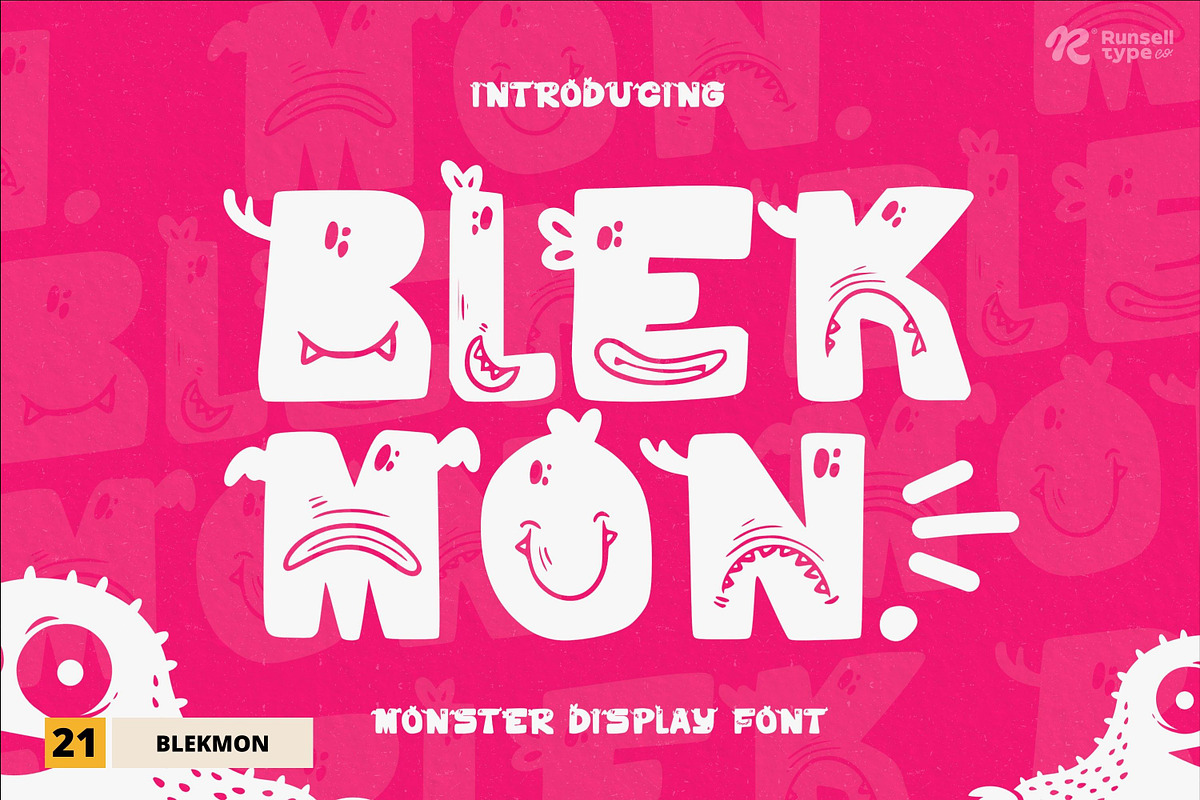 The Best Halloween Font Bundle, a Font by Runsell Studio (Photo 45 of 74)