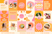 Vibrant Instagram Posts Templates, a Social Media Template by Hell Yeah Designs (Thumbnail 3 of 8)