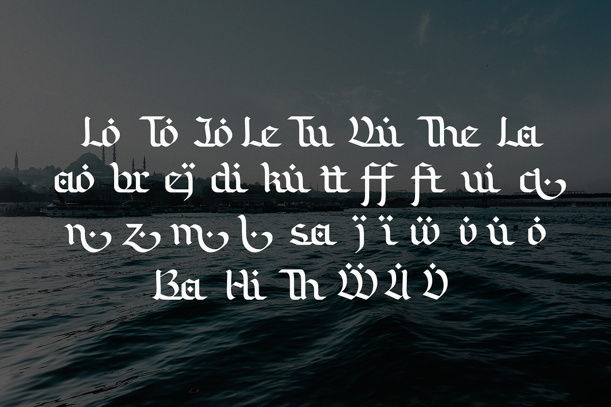 Hikma - Arabic Style Typeface, a Serif Font by HipFonts (Photo 8 of 10)
