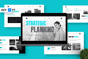 Strategic Planning - Business Key, a Presentation Template by Deepslide Studio (Thumbnail 1 of 6)