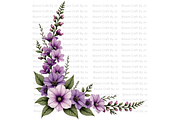 Foxgloves Stems and Flowers, a Decorative Illustration by Bloom Craft Creations (Thumbnail 4 of 11)