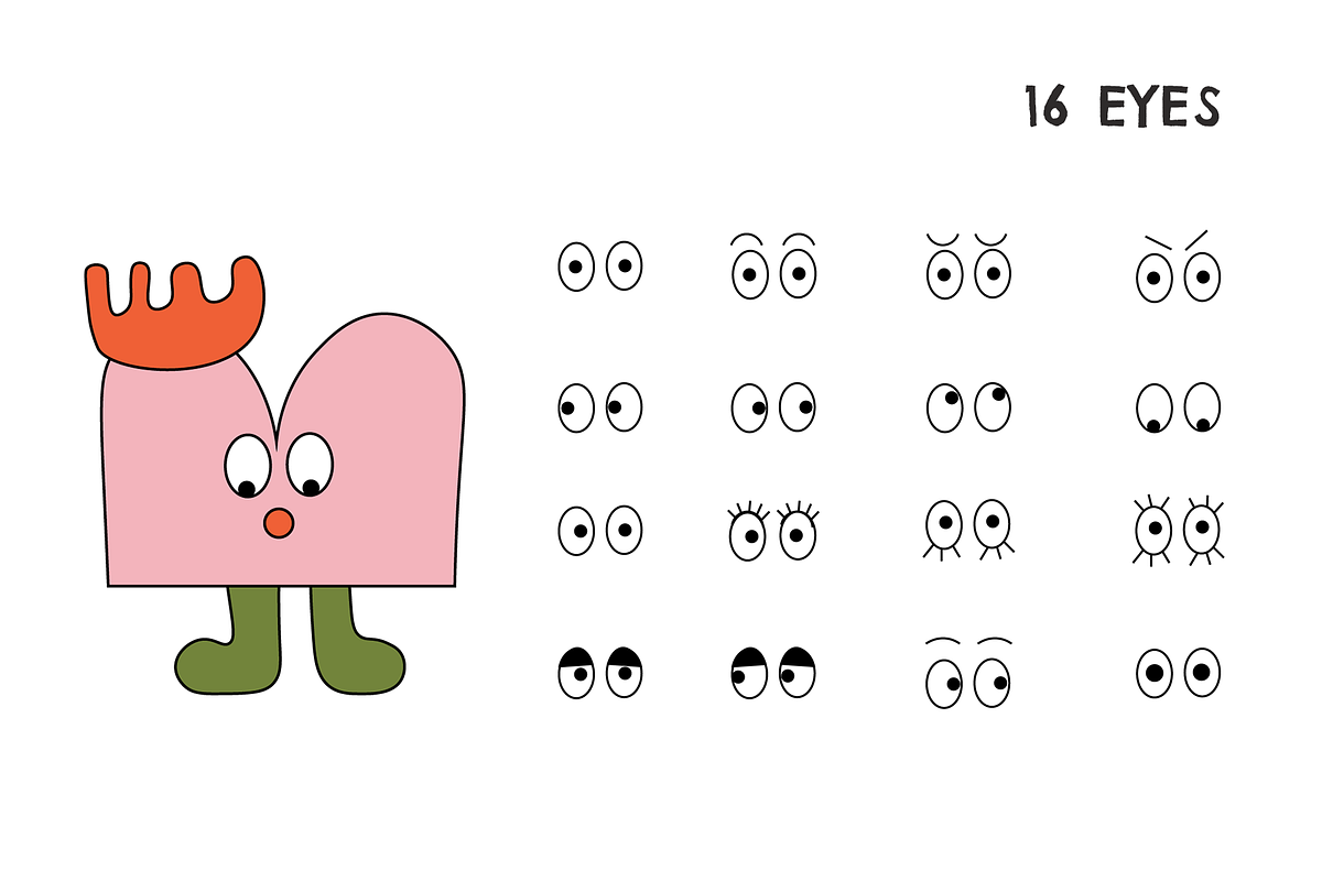Abstract Characters Vector Bundle, a Person Illustration by melistudio (Photo 9 of 11)