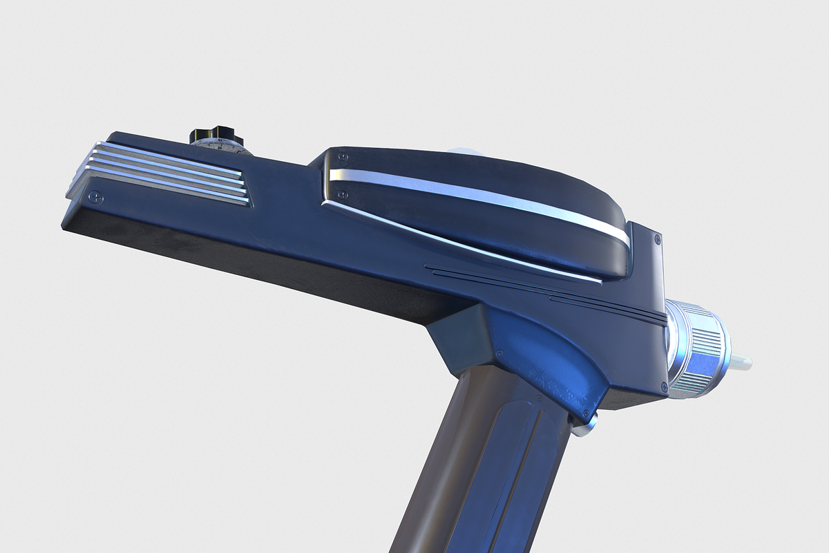 Phaser Gun Star Trek, an Object 3D Model by Daniel Mikulik (Photo 11 of 29)
