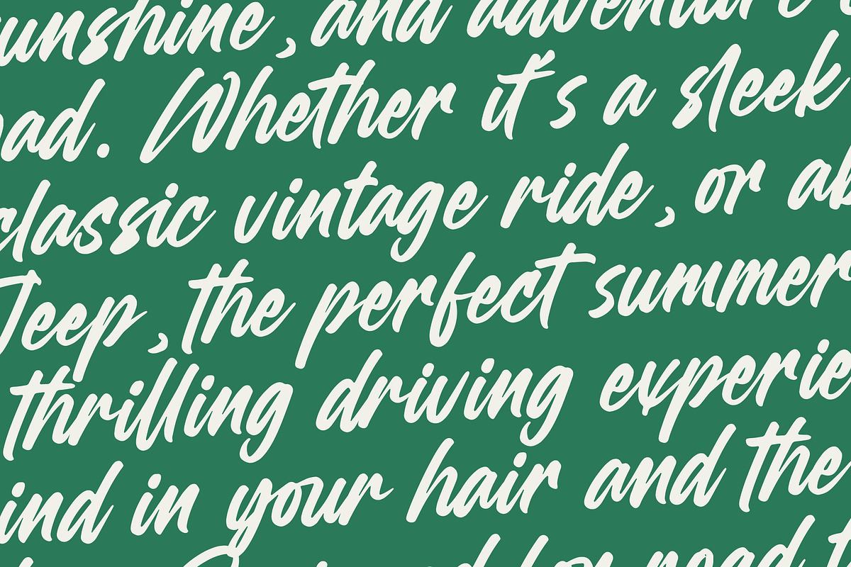Heighaps Wastone Modern Brush Font, a Script Font by Letterena Studios Script (Photo 11 of 20)