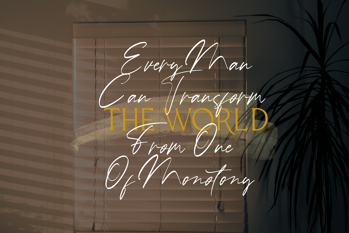 Ballerina - Signature Script Font, a Script Font by StringLabs (Photo 5 of 7)