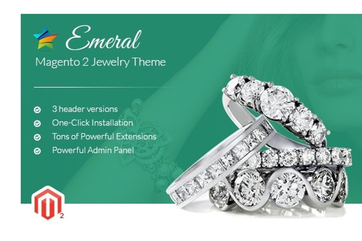 MGS Emeral - Magento 2 Jewelry theme, a Websites & App Template by ArrowTheme (Photo 1 of 4)