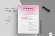 Professional CV and CoverLetter, a Resume Template by Emaholic Template (Thumbnail 5 of 5)
