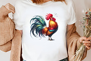 Watercolor Farm Animals Clipart, an Illustration by Canvas Craft (Thumbnail 6 of 7)