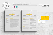 Resume/CV, a Resume Template by Form Fabrique (Thumbnail 5 of 7)