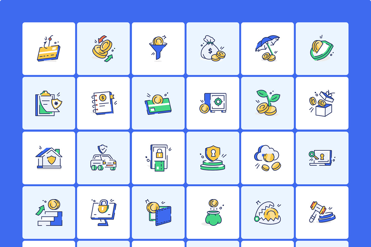 Finance and Operations Icons Bundle, a Duotone Icon by Creative Stall (Photo 8 of 11)