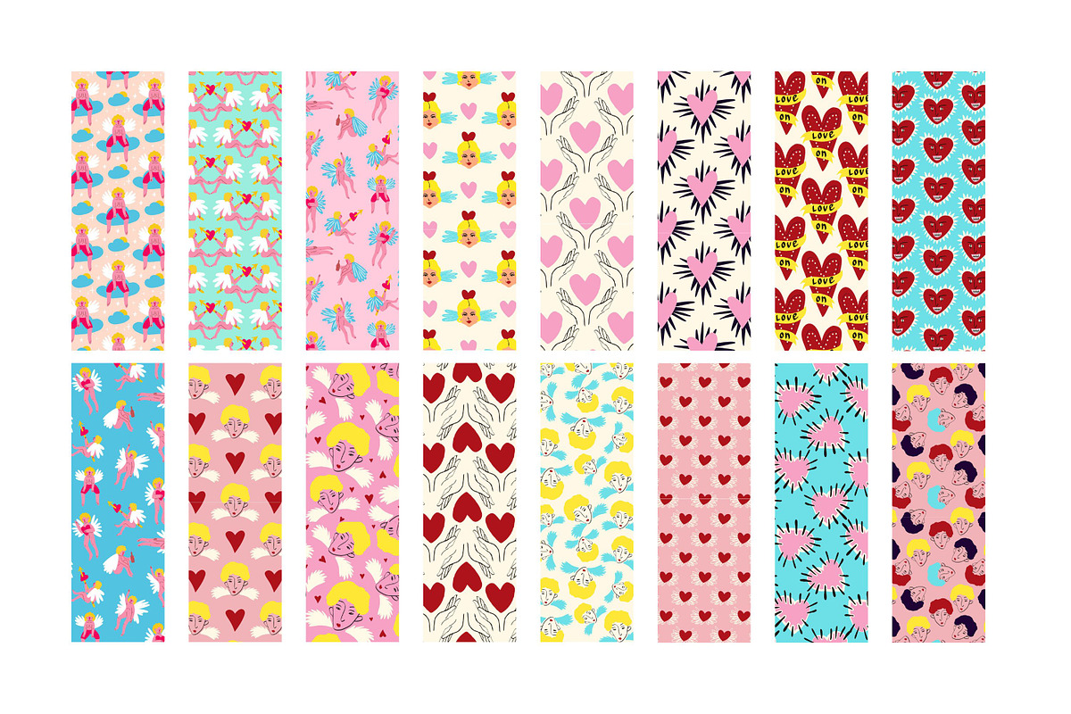 Valentine's Day Bookmark printable, a Card Template by Art's and patterns (Photo 5 of 9)