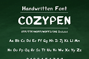 CozyPen - Handwritten Font, a Handwritten Font by ZoloDesignHub (Thumbnail 9 of 11)