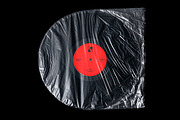 Vinyl in Plastic Mockup, a Packaging Mockup by Glue Lab (Thumbnail 1 of 4)