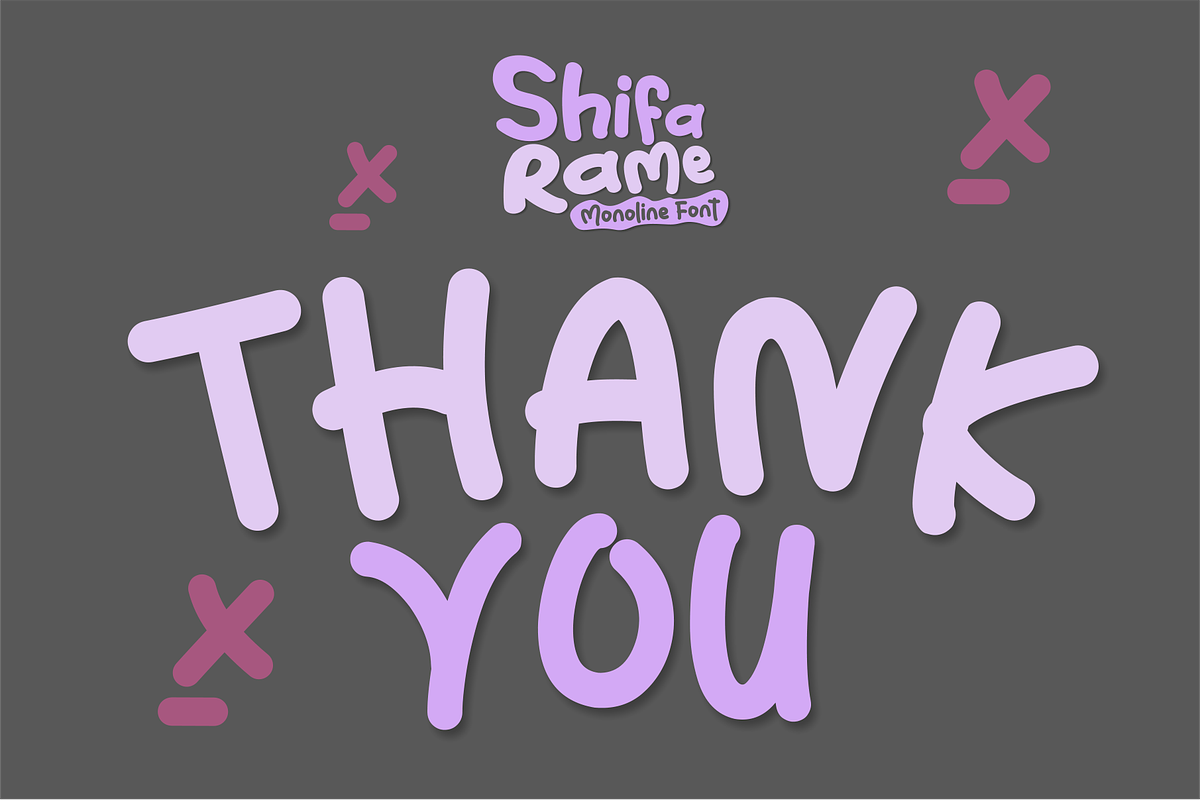 Shifa Rame Font, a Handwritten Font by Mabhal Studio (Photo 10 of 10)