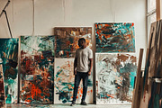 85 Artists in studio, an Arts & Entertainment Photo by Handmadefont (Thumbnail 31 of 88)