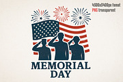 Honor the Brave, Memorial Day, an Object Graphic by GlitterCraft (Thumbnail 51 of 61)
