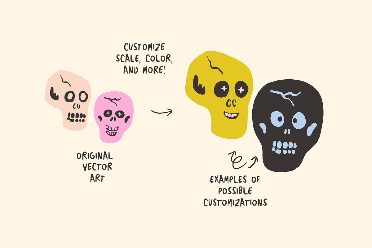Halloween Illustrations: Vol 2, an Illustration by Studio Funshop by Kelli (Photo 3 of 6)