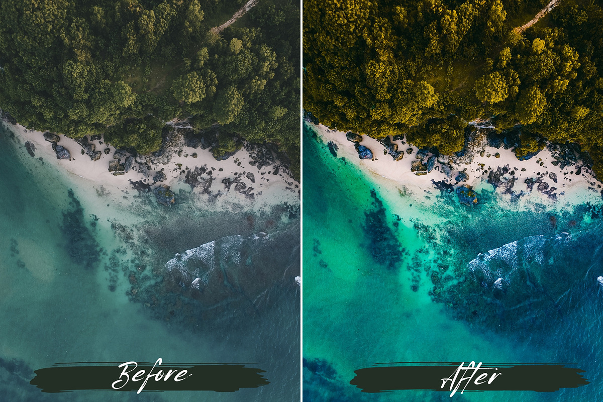 Cinematic DJI Drone LUTs, a Plug-in Add-On by MEPRESETS (Photo 6 of 8)