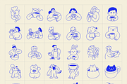 Cafe, vector illustrations, prints, a Graphic by venimo (Thumbnail 13 of 14)