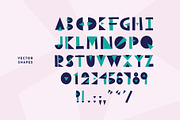 Break Thru - Geometric Font, a Sans Serif Font by Jordan Dale Young (Thumbnail 5 of 5)