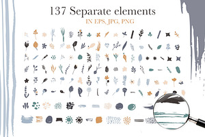 Herbs & Spices. Big Graphic Set