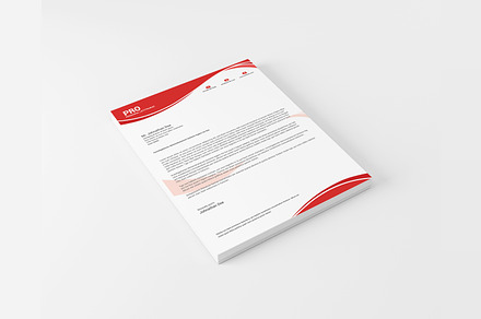 US Letter Letterhead With MS Word